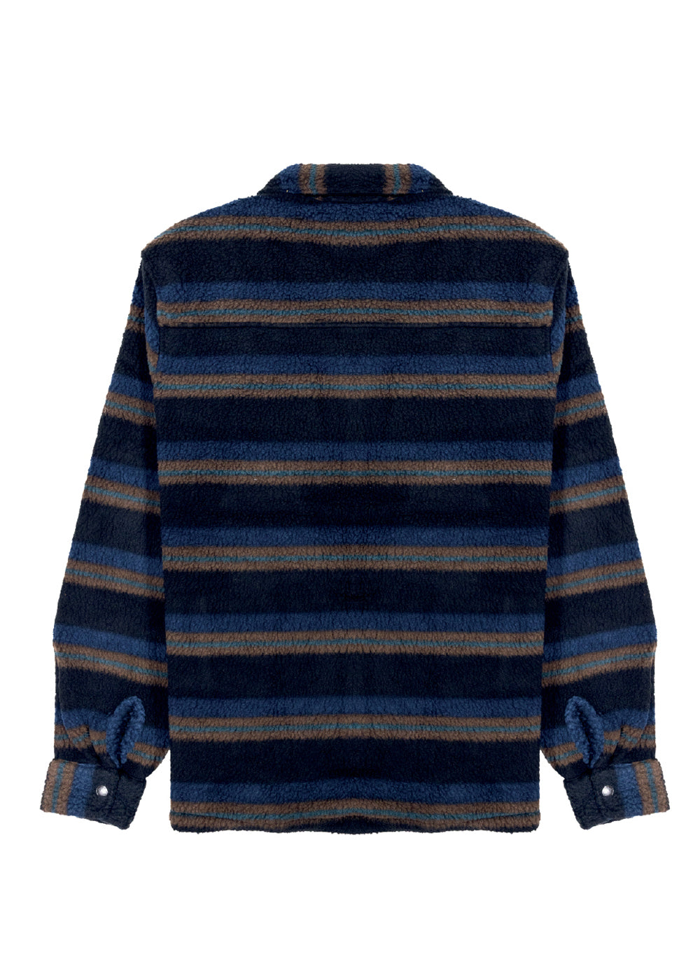 Vissla Peak Sherpa Overshirt in Black for Men