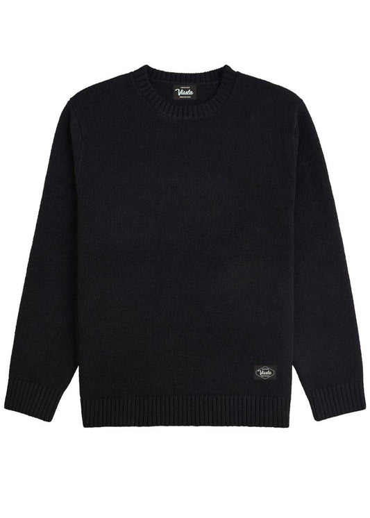 Vissla Creators Elvis Crew Neck Sweater in Black for Men