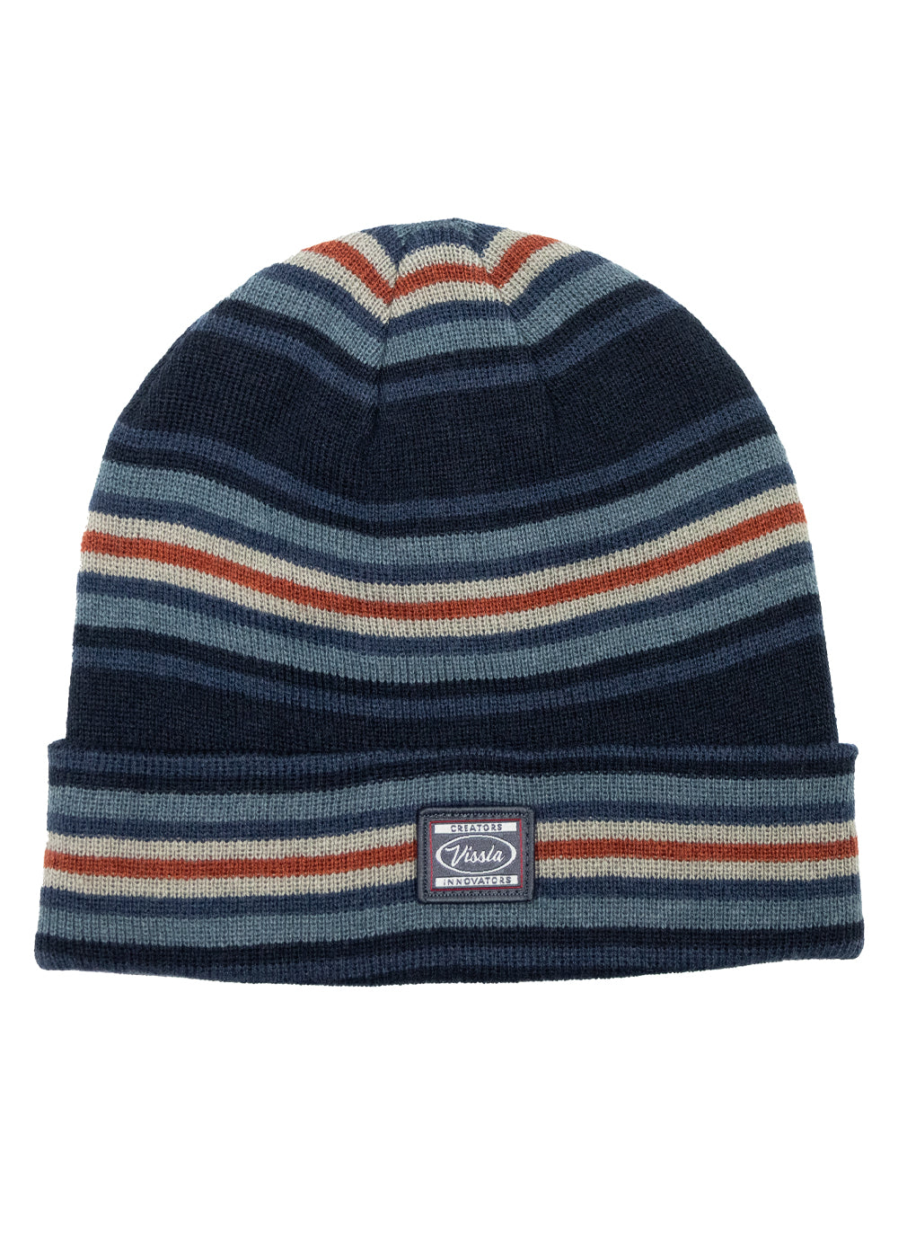 Vissla Creators West Coast Jacquard Eco Beanie in Phantom