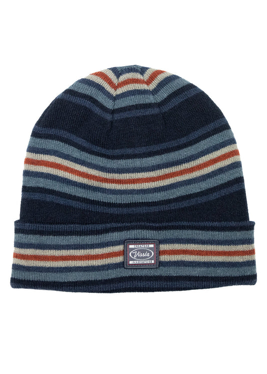 Vissla Creators West Coast Jacquard Eco Beanie in Phantom