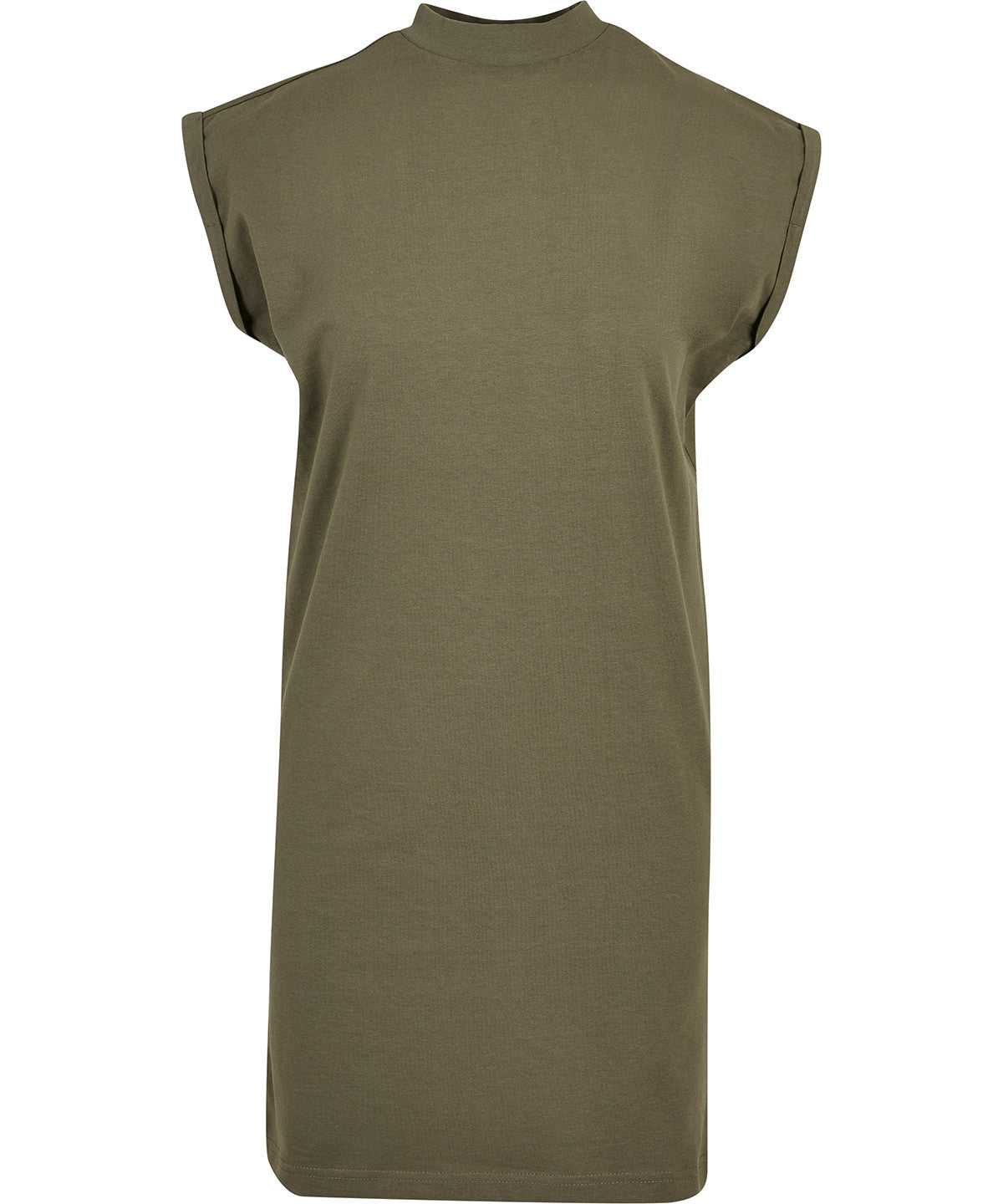 Organic Extended Shoulder T-shirt Dress — Womens