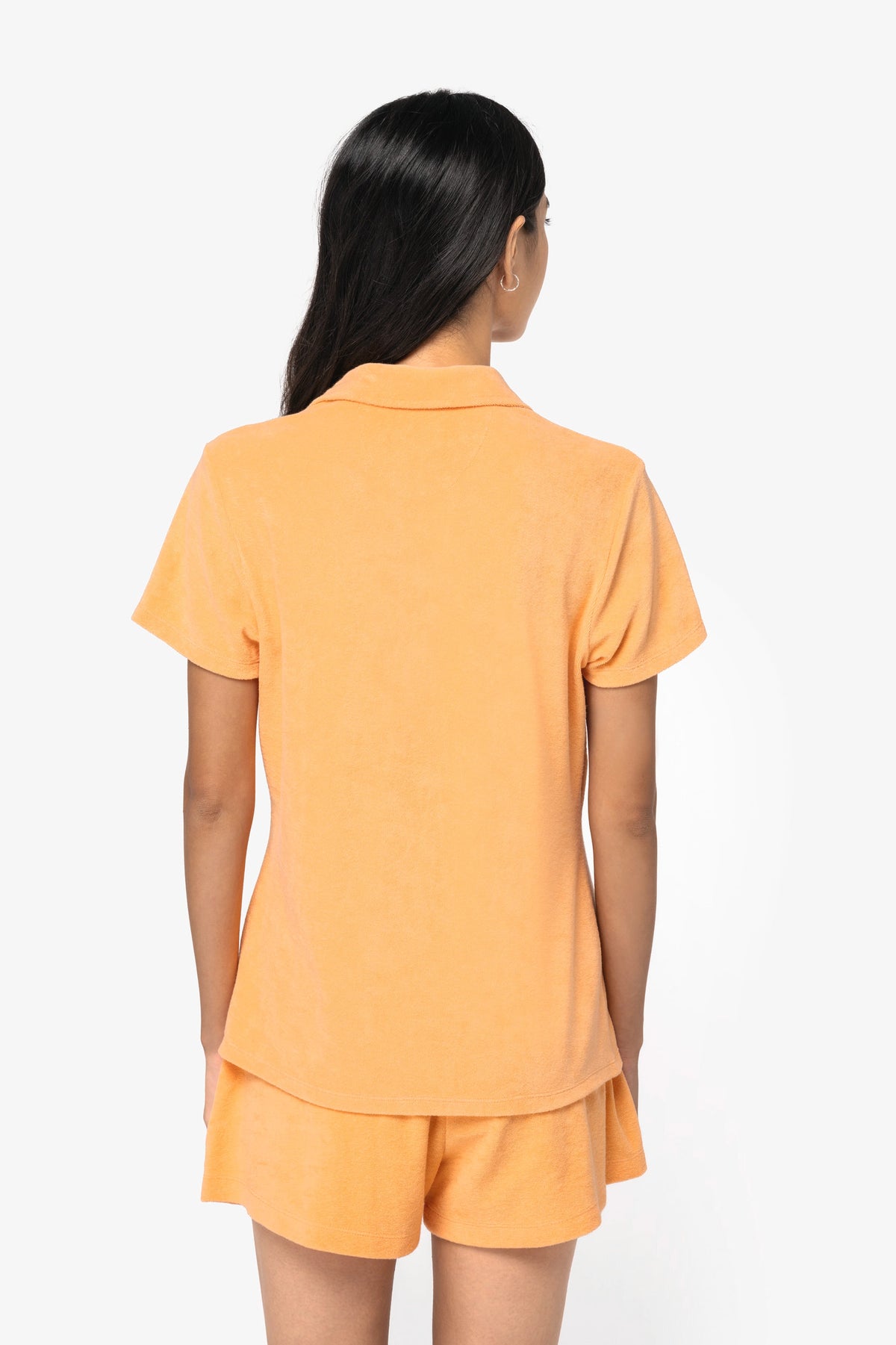 Organic Towel-feel Polo Shirt — Womens