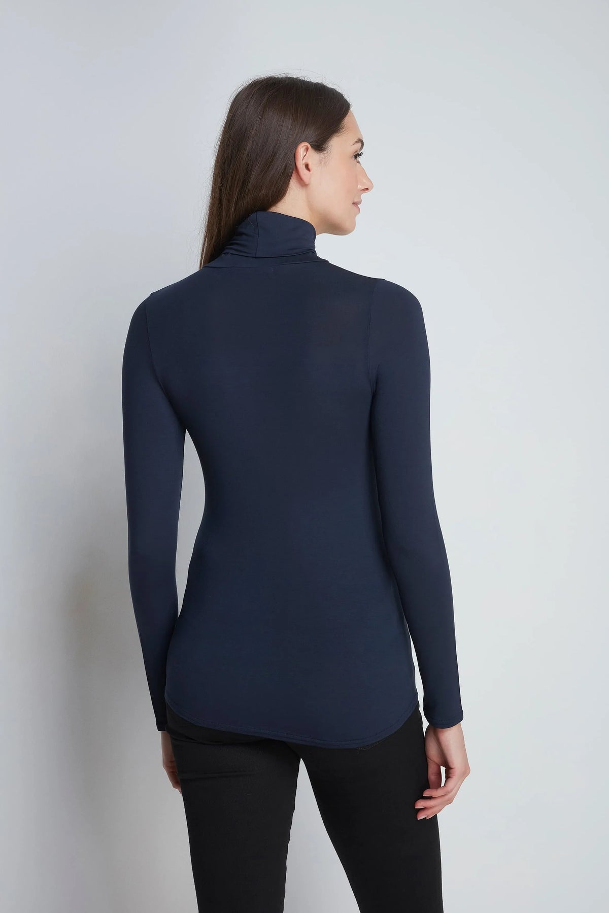 Lavender Hill Clothing Roll Neck Top in TENCEL™ Micro Modal