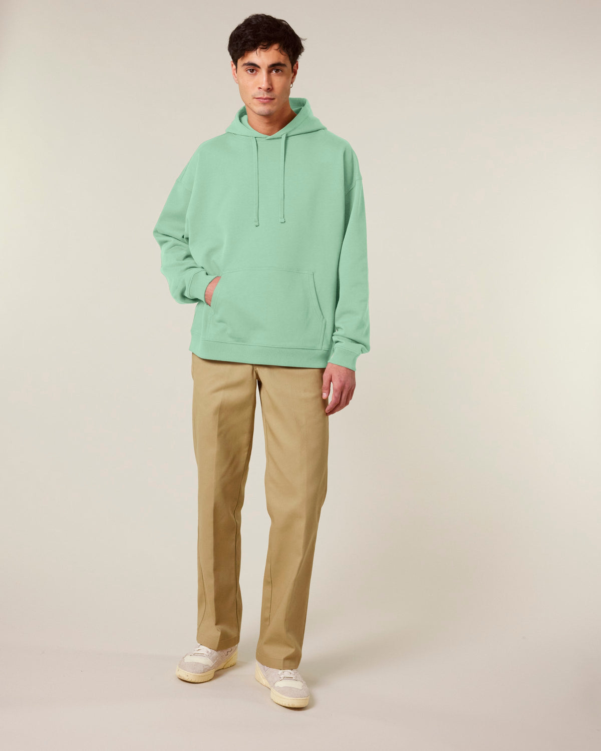 Organic Heavy Oversized Hooded Sweatshirt — Unisex