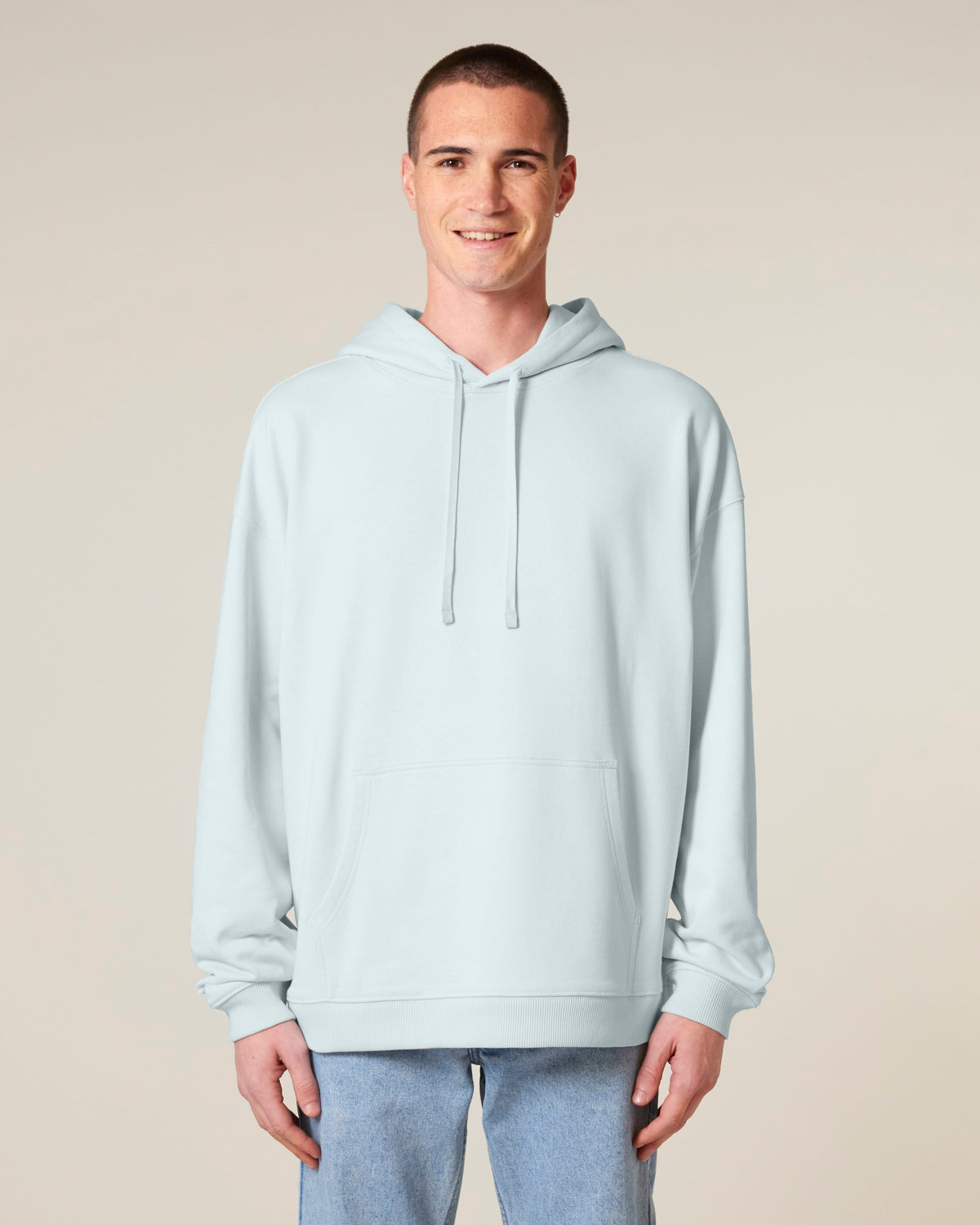 Organic Heavy Oversized Hooded Sweatshirt — Unisex