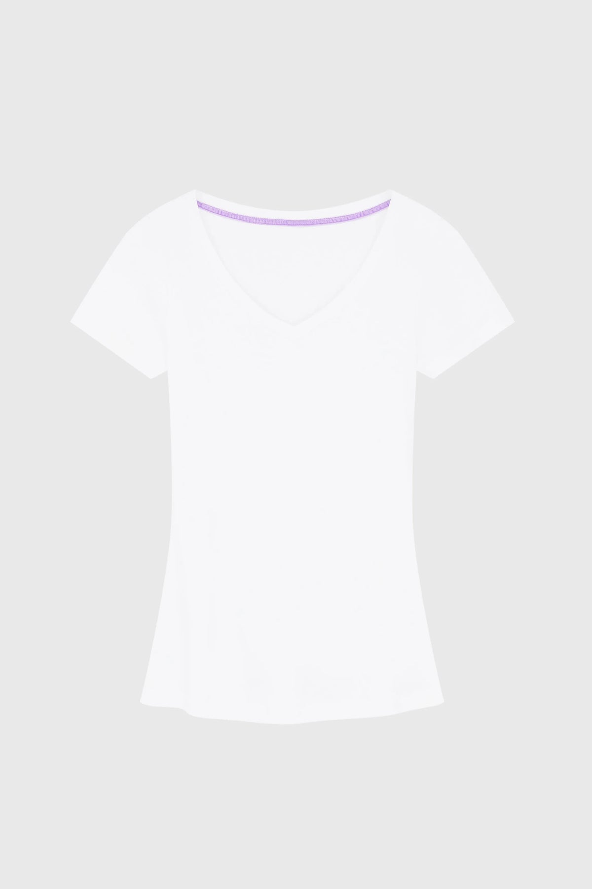 Lavender Hill Clothing V-Neck Cotton Modal Blend T-Shirt