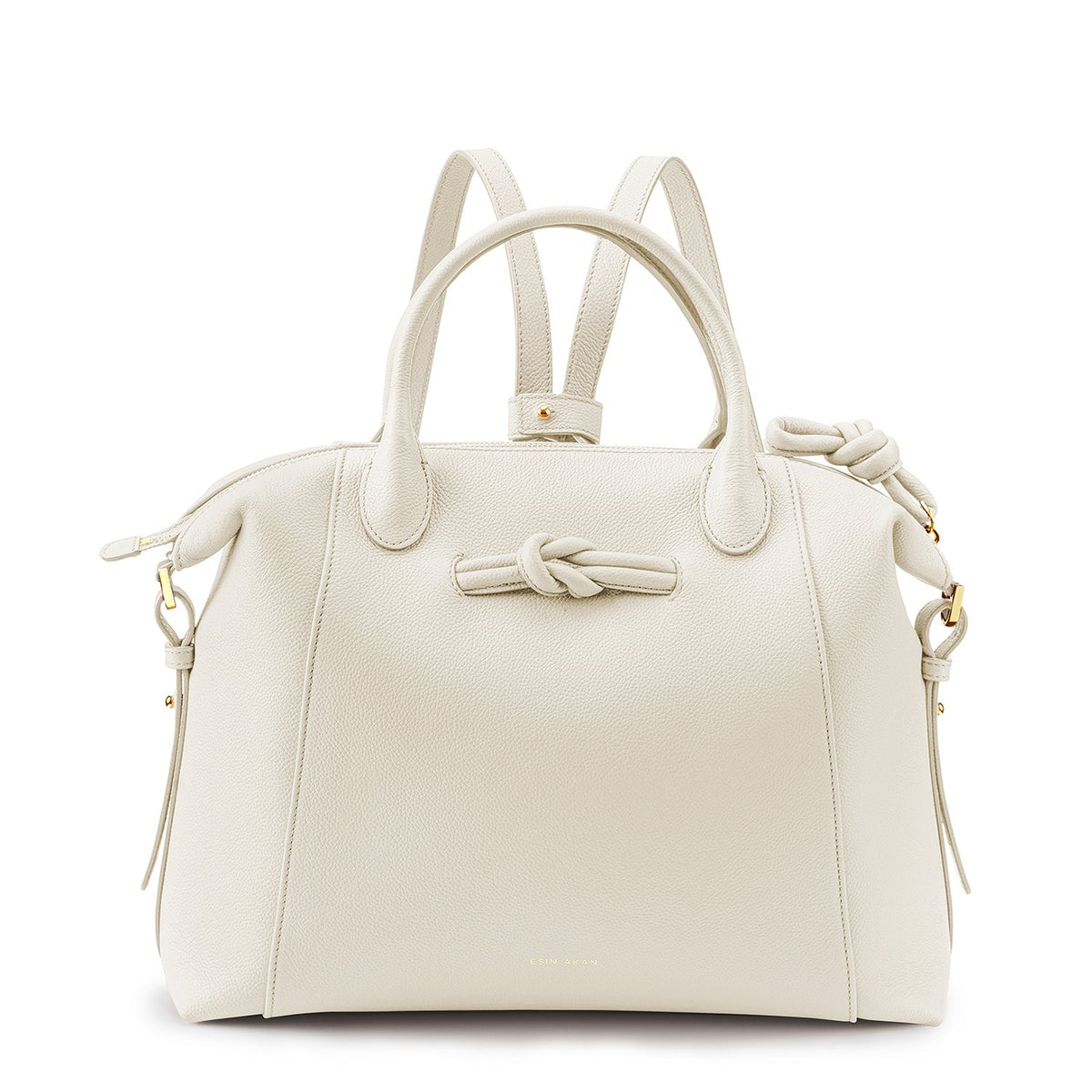 Esin Akan Wimbledon Leather Laptop Backpack