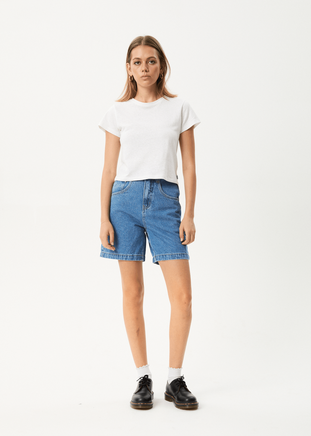 Afends Emilie Denim Workwear Short - Bascora