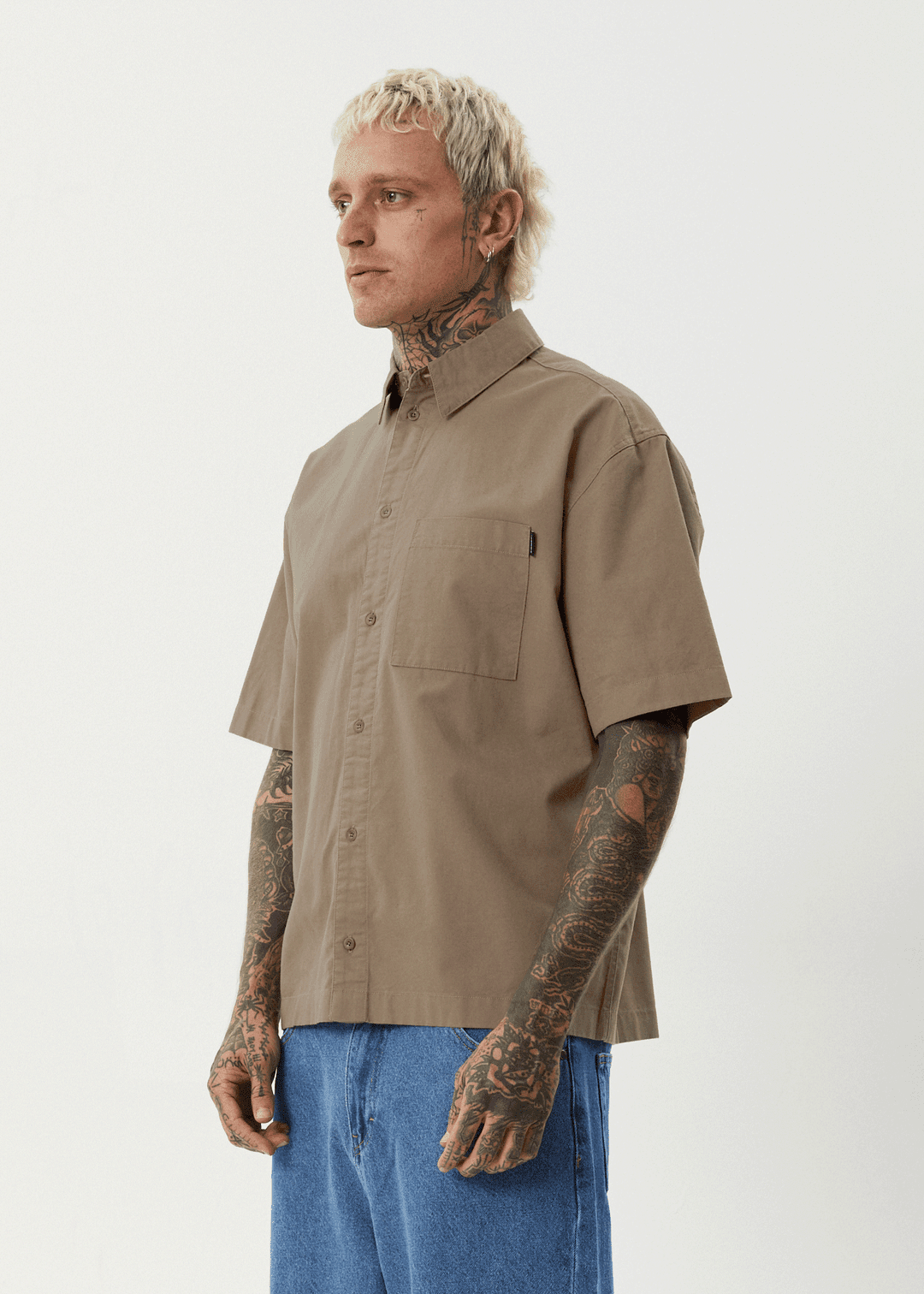 Afends Everyday Short Sleeve Shirt - Bascora