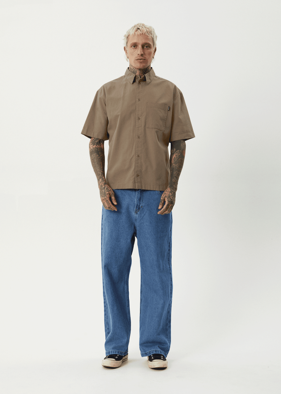 Afends Everyday Short Sleeve Shirt - Bascora