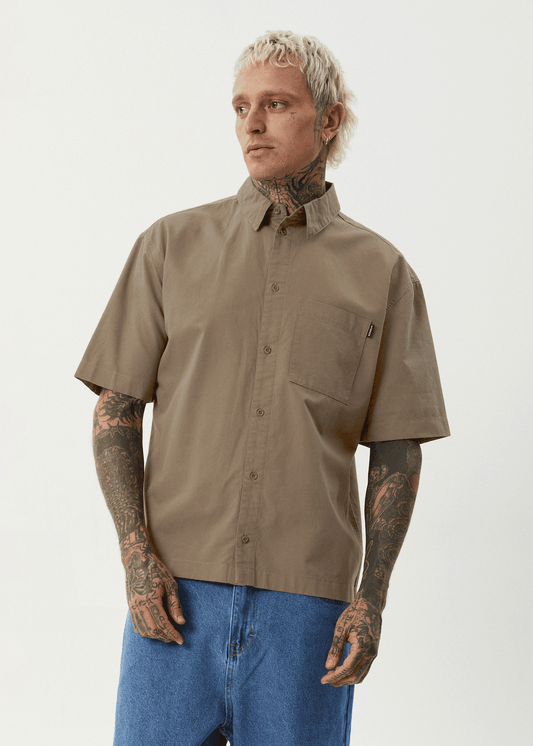 Afends Everyday Short Sleeve Shirt - Bascora