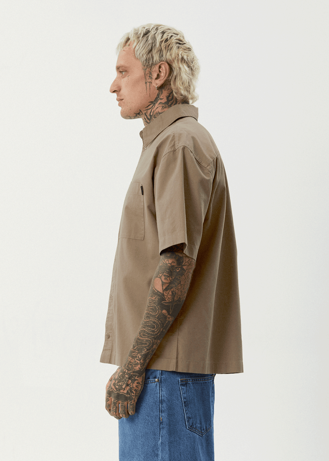 Afends Everyday Short Sleeve Shirt - Bascora