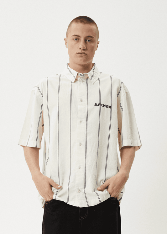 AFENDS Fineline Short Sleeve Shirt - Bascora