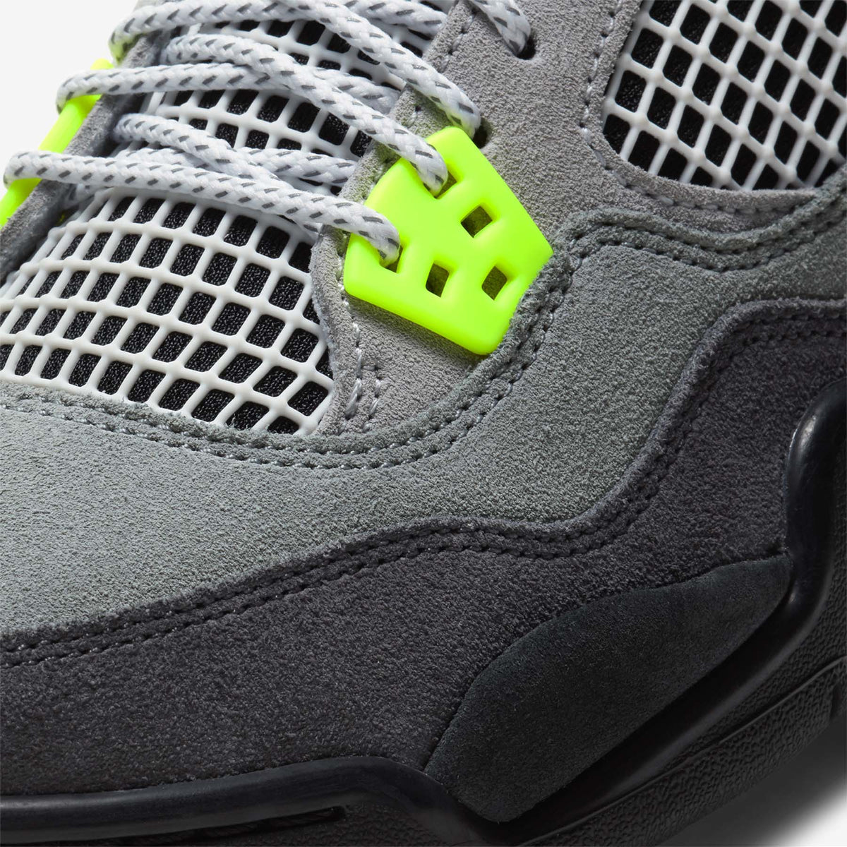 Air Jordan 4 Retro SE GS 'Neon 95' - Bascora