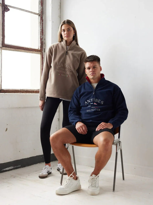 Antibes Fleece Navy - Bascora