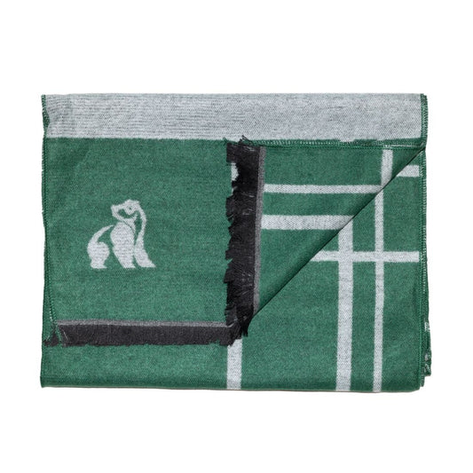 Bamboo Scarf – Green Check - Bascora