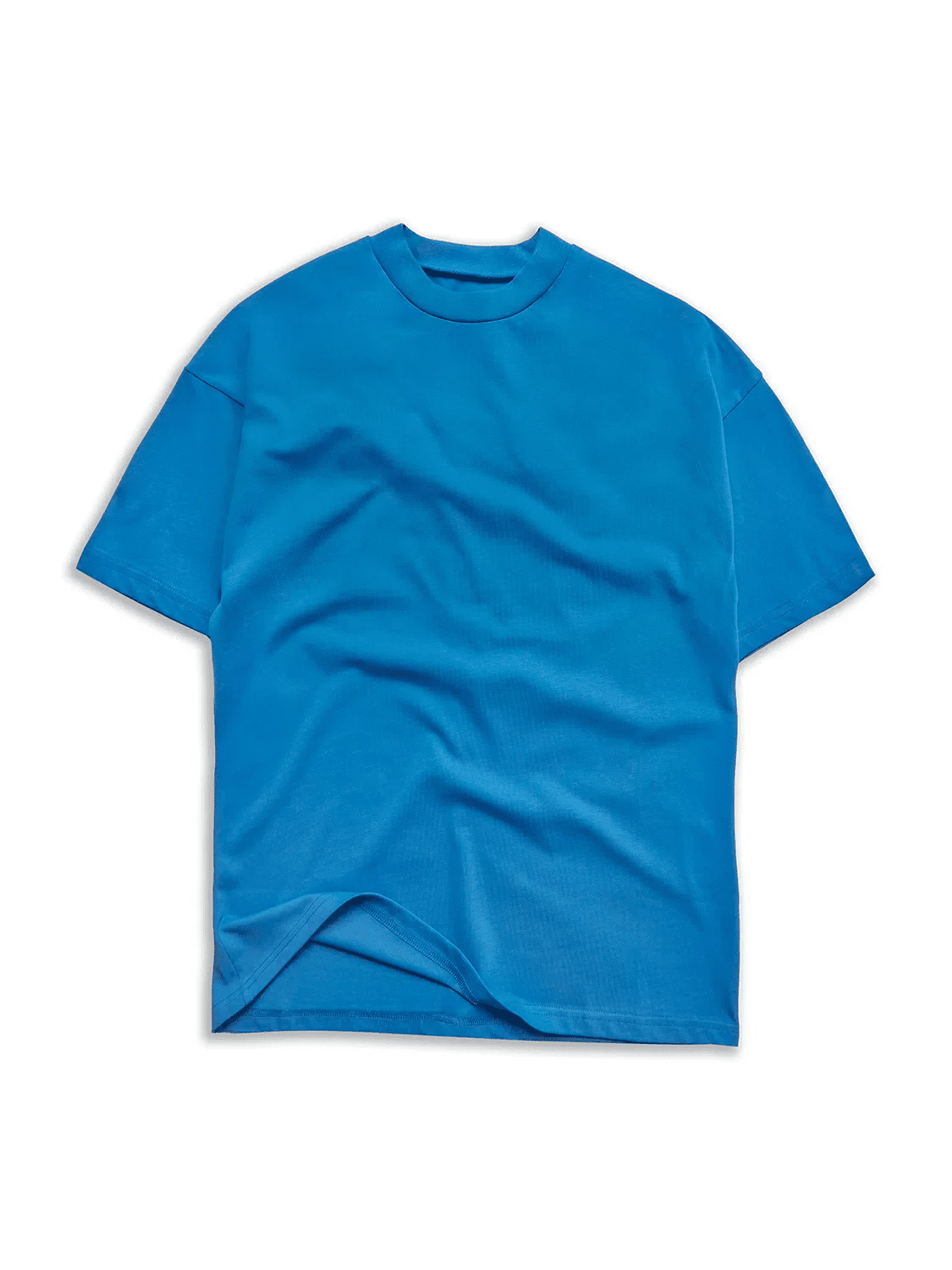 Blue Positano Big Logo T-Shirt - Bascora