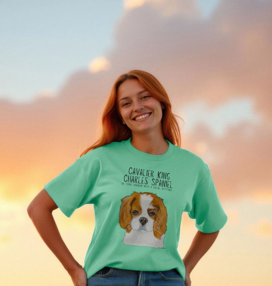 Bon Dog Bow Down Darling Sustainable Women's Tee - Bascora