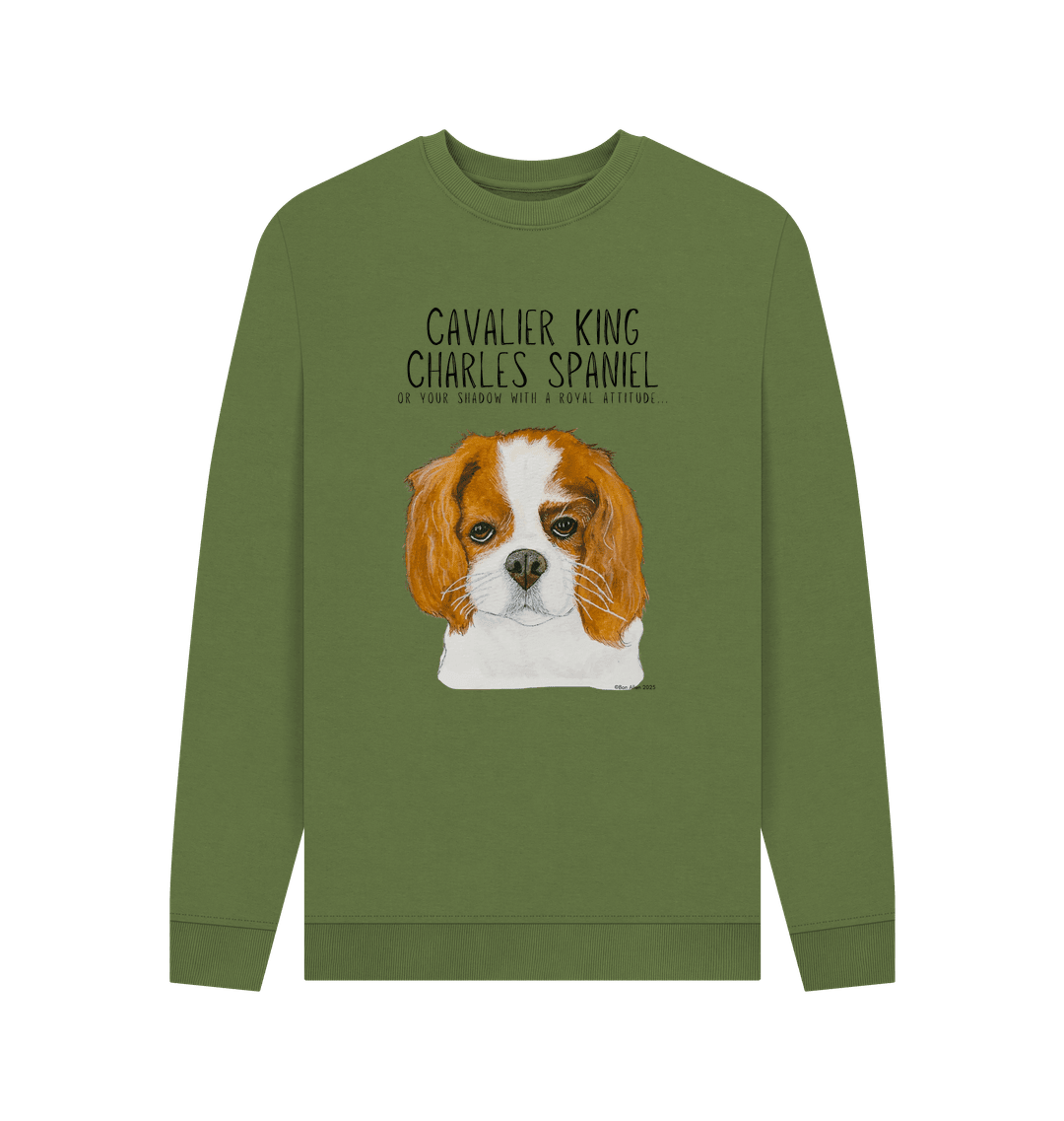 Bon Dog Shadow of a King Sweatshirt – Men's Eco-Luxe Sweatshirt - Bascora