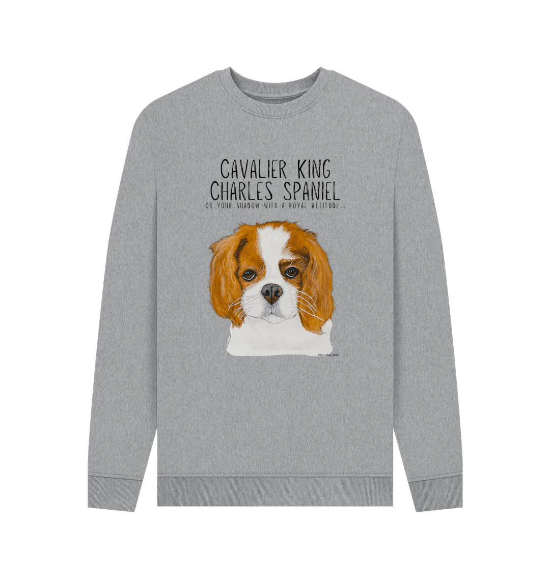 Bon Dog Shadow of a King Sweatshirt – Men's Eco-Luxe Sweatshirt - Bascora