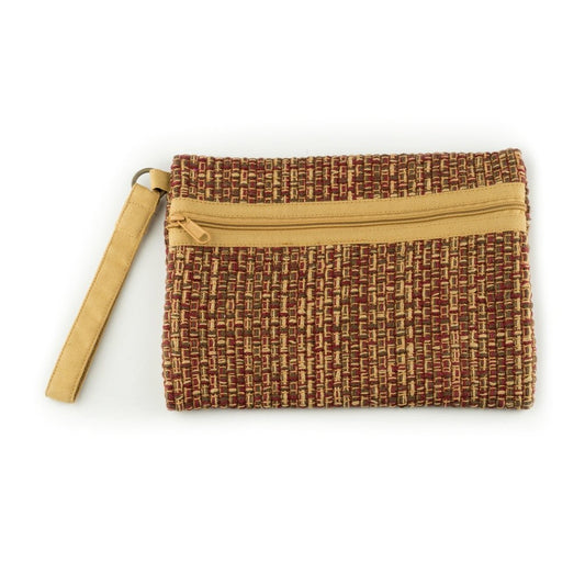 Carry Me Accessories Pouch - Red Brown - Bascora