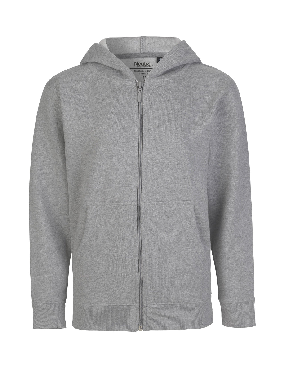 Fairtrade Organic Kids Zipped Hoodie | Bascora