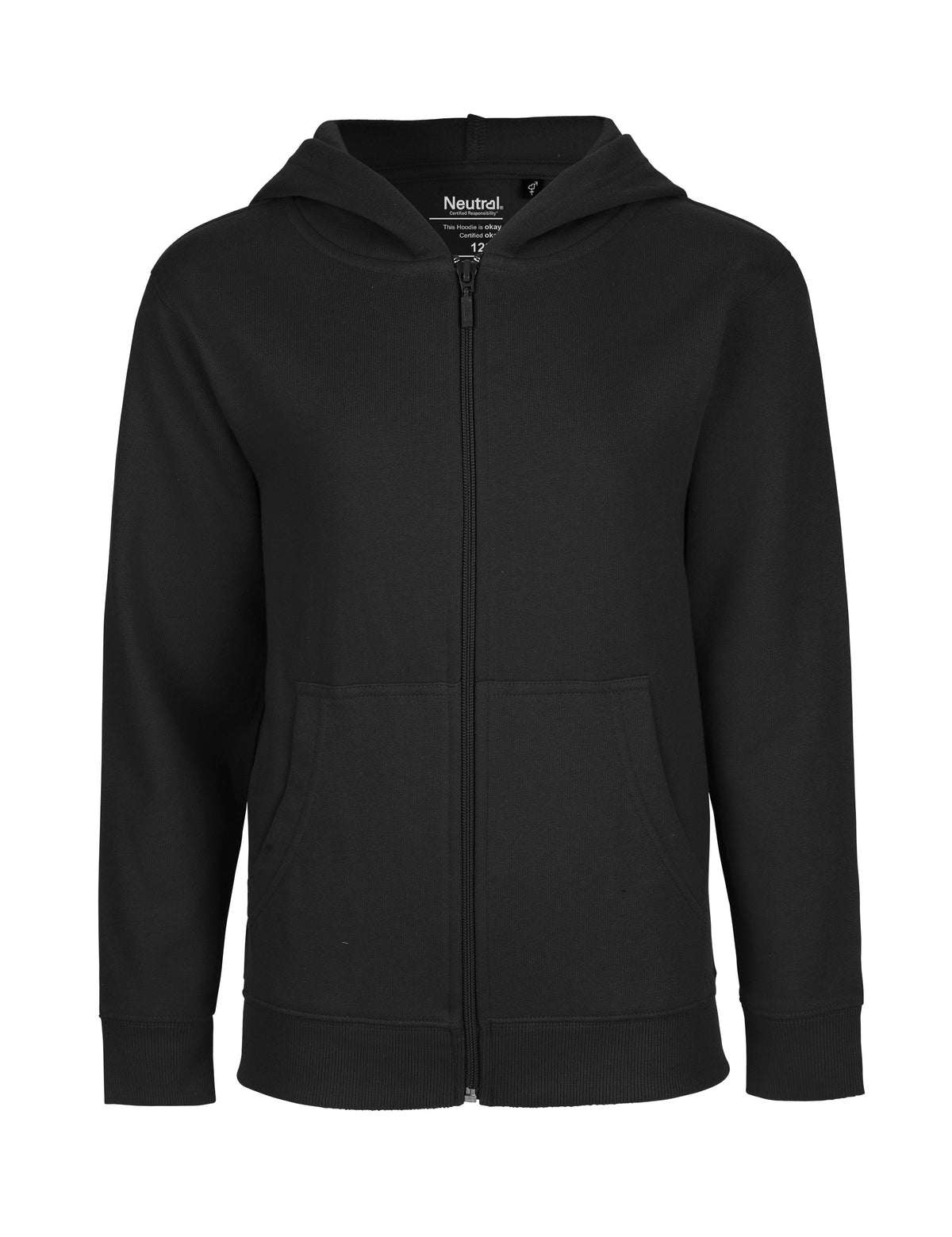 Fairtrade Organic Kids Zipped Hoodie | Bascora