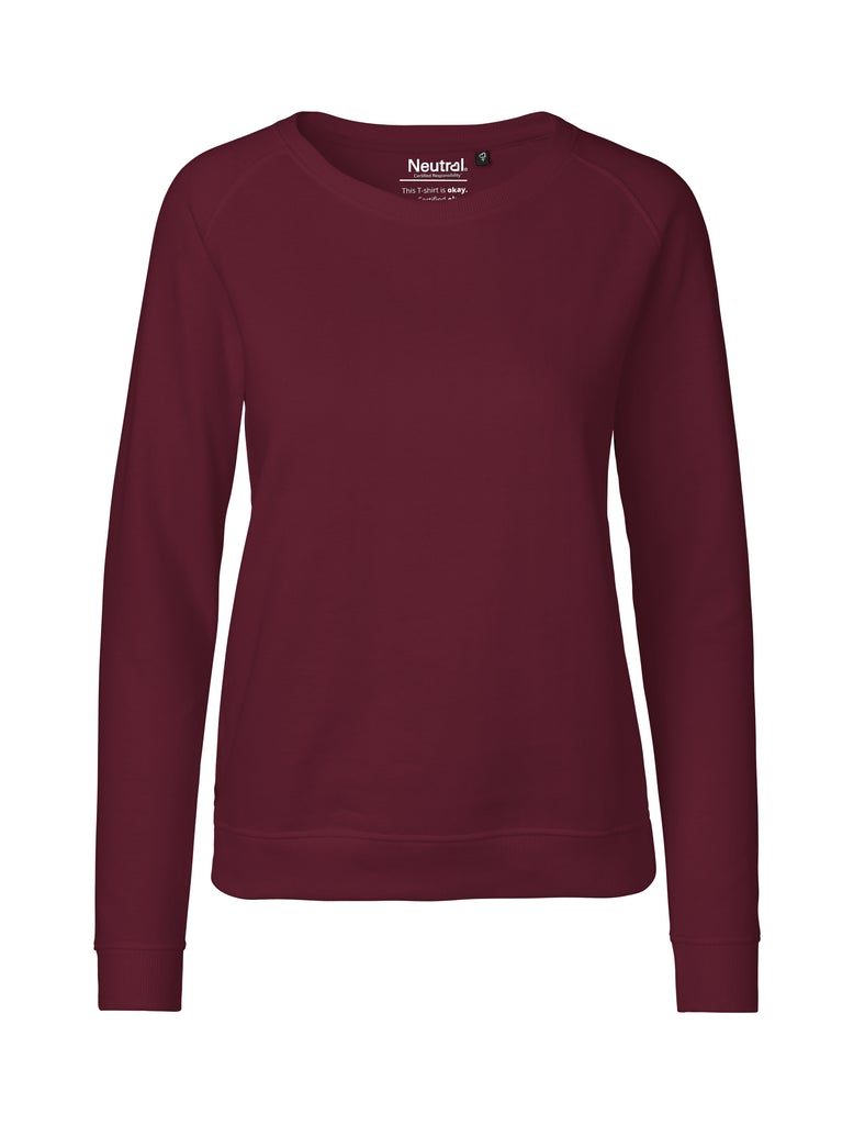 Fairtrade Organic Ladies Sweatshirt - Bascora