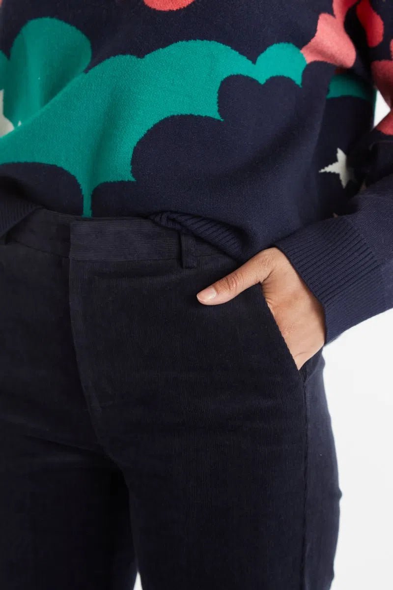 Joele Cord Slim Leg Trouser - Bascora
