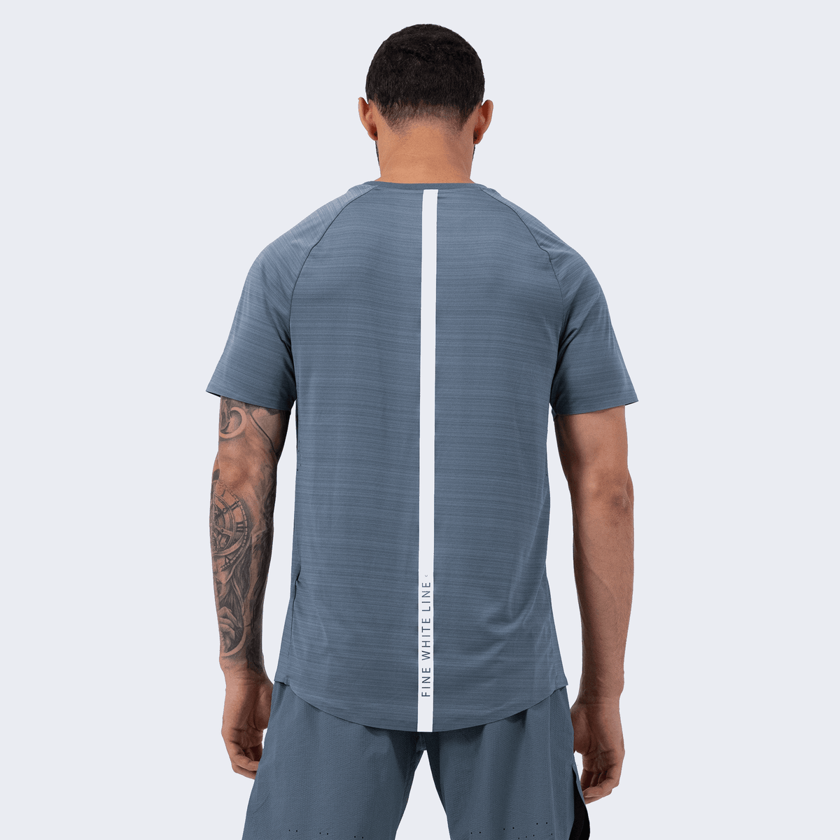 Mens Cosmos Blue T-Shirt - Bascora