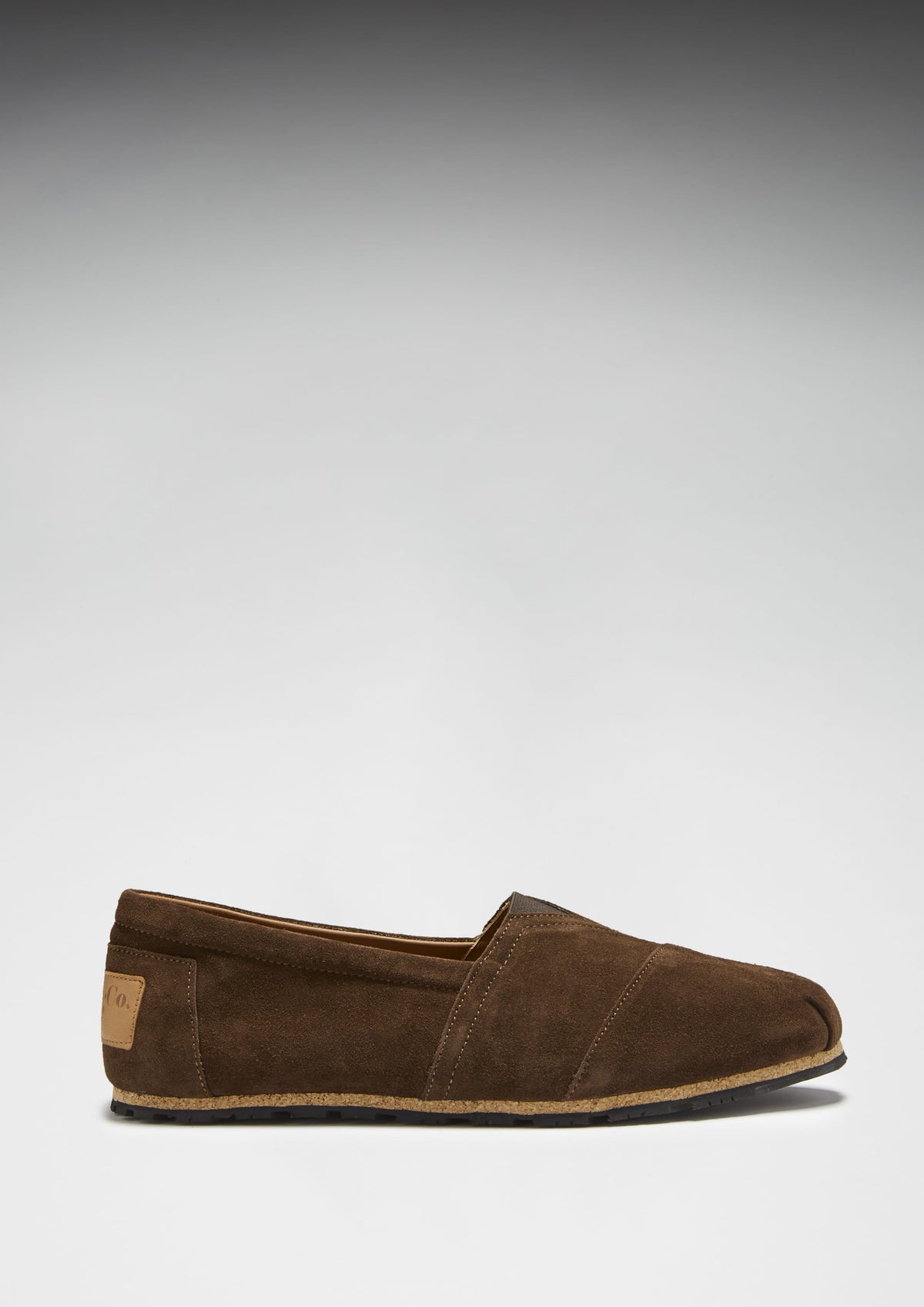 Hugs & Co. Brown Suede Chukka Espadrilles with Upcycled Tyre Sole for Men