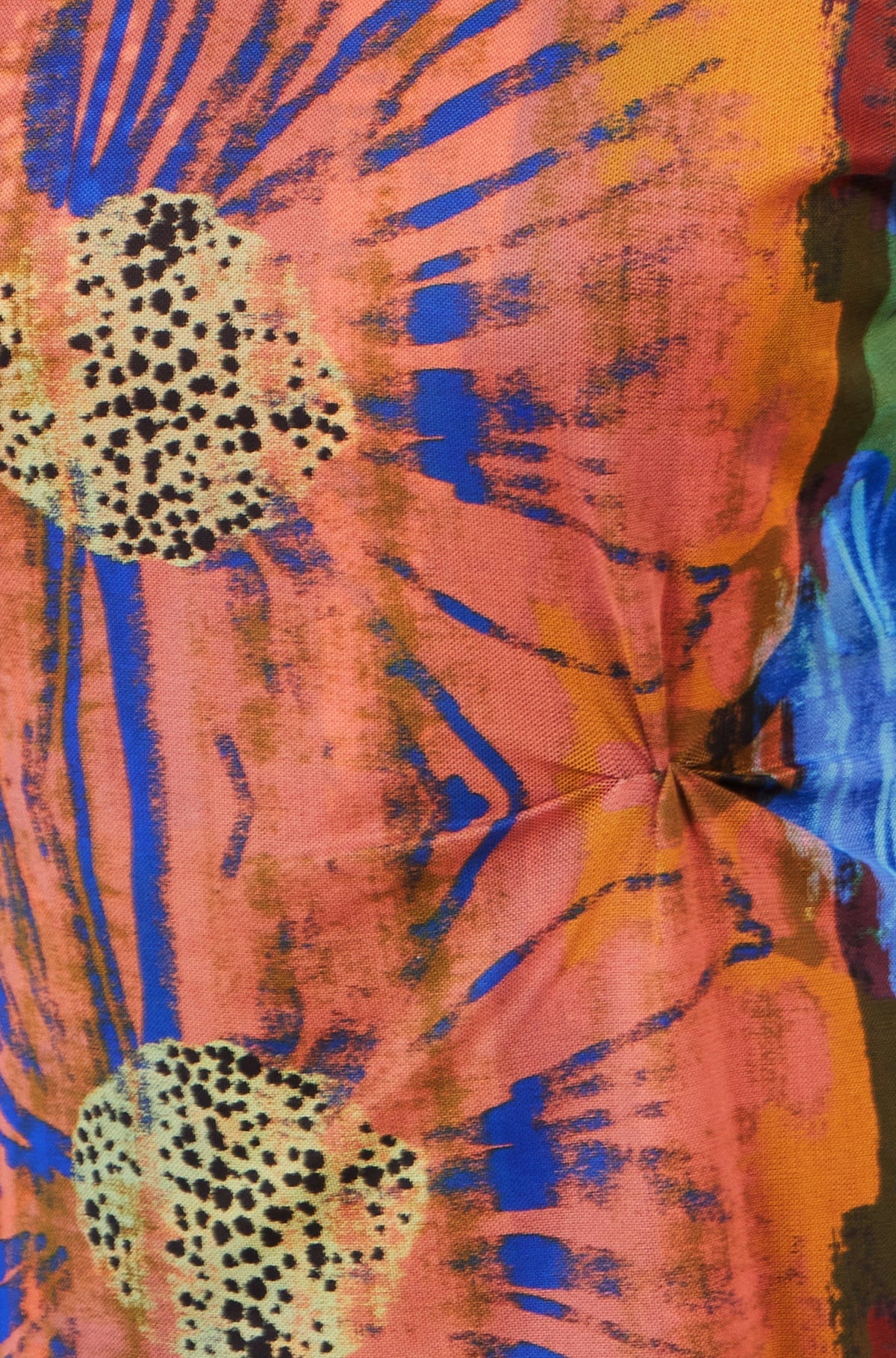 Multicolour Floral Mesh Top - Bascora