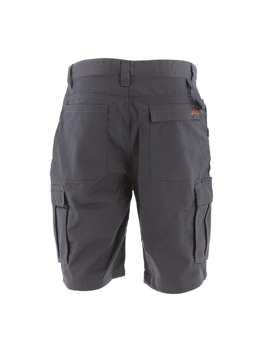 North Peak Axis Grey Cargo Short - Bascora