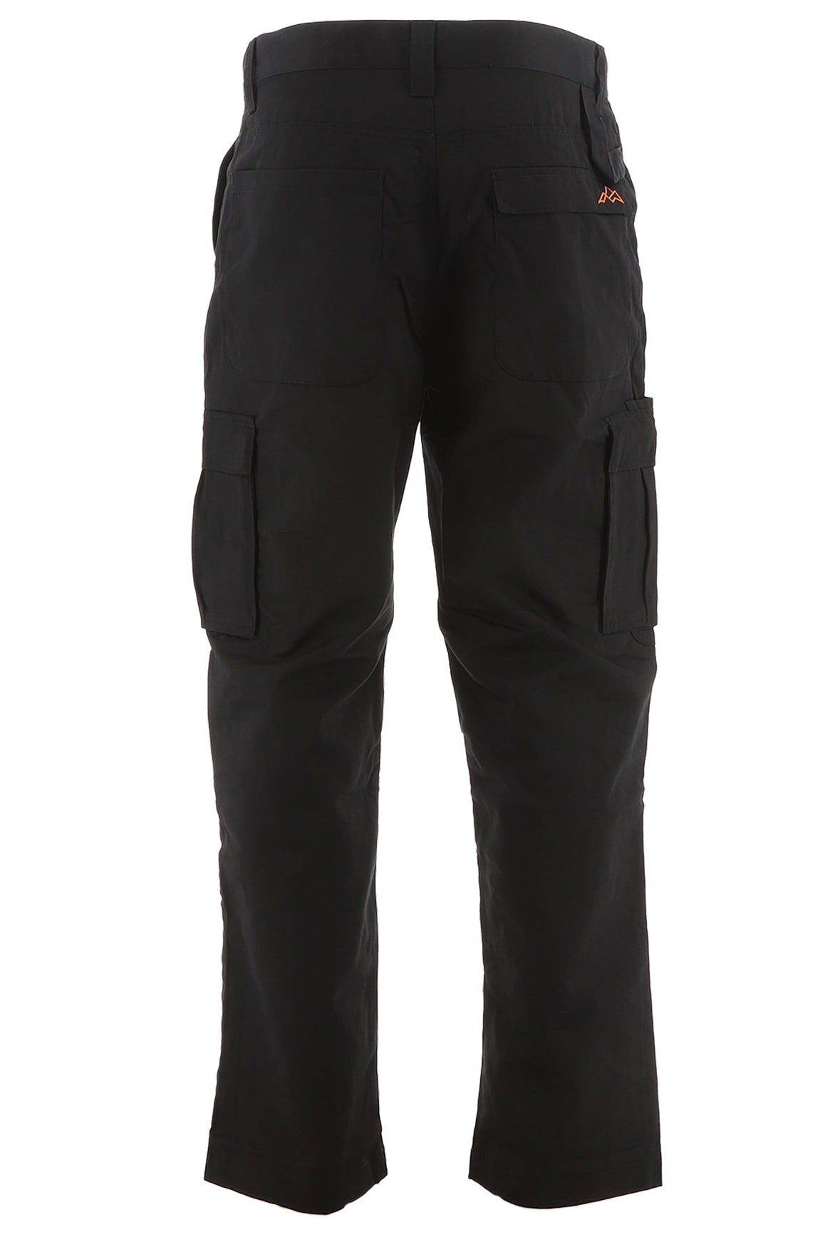 North Peak Workwear Vector Black Cargo Trousers - Bascora