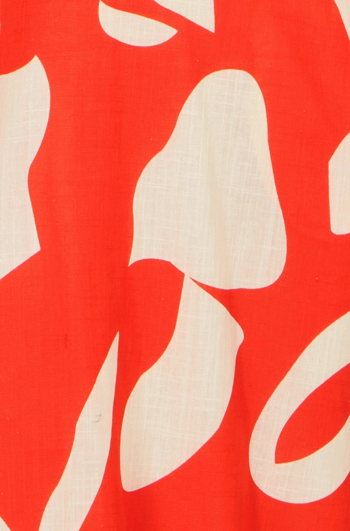 Orange Abstract Maxi Dress With Tie Back - Bascora