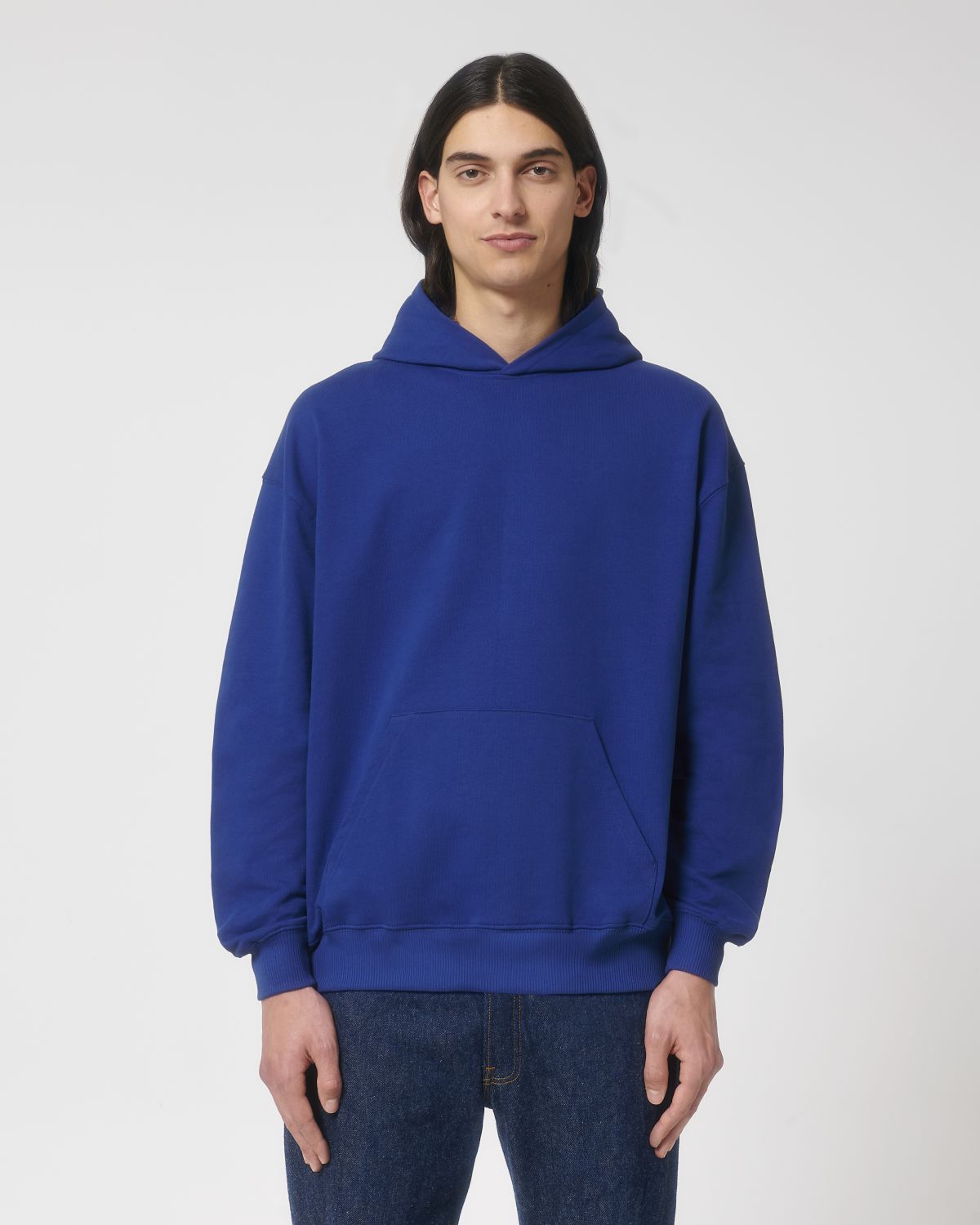Organic Boxy Heavy Hooded Sweatshirt  Bascora
