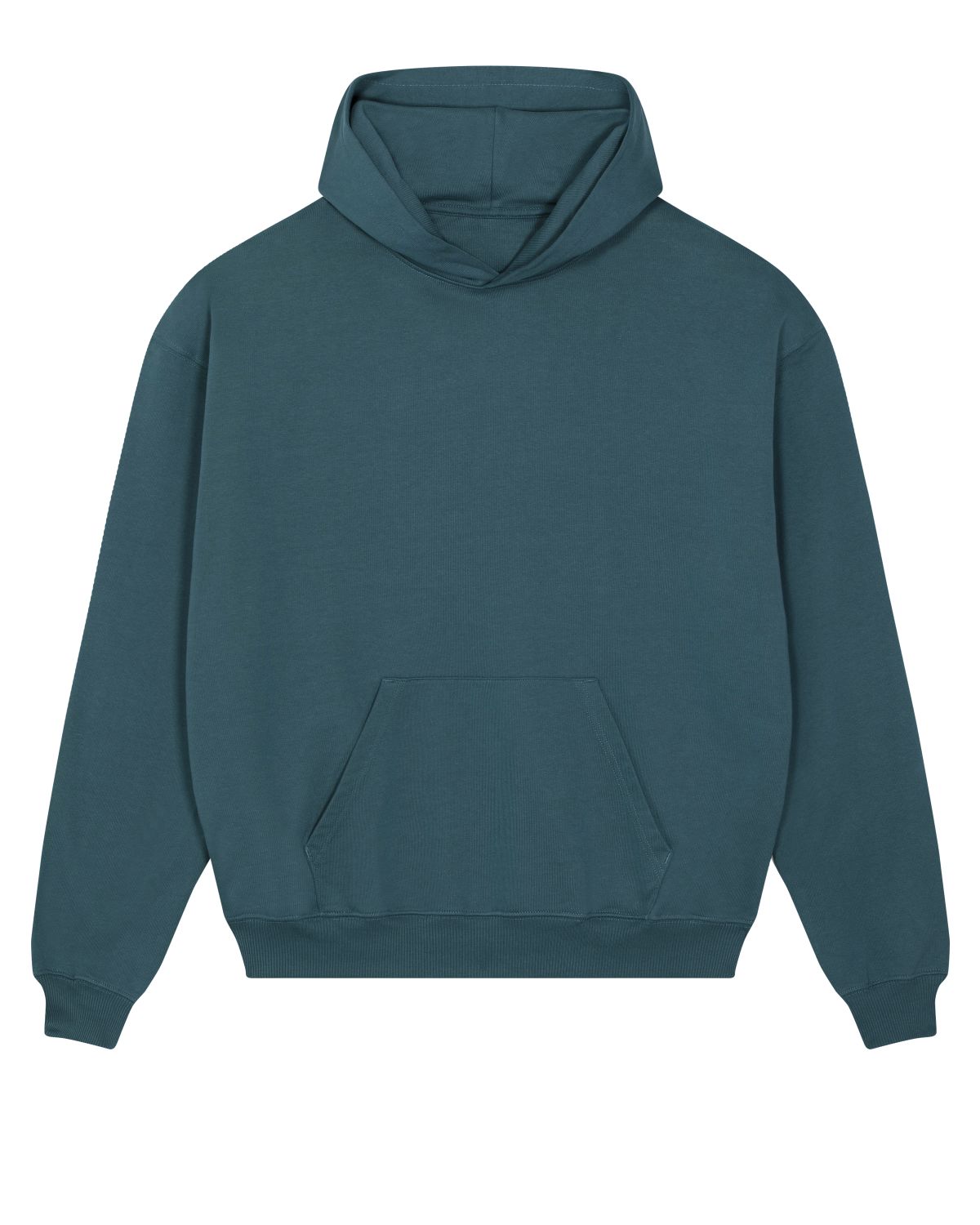 Organic Boxy Heavy Hooded Sweatshirt  Bascora