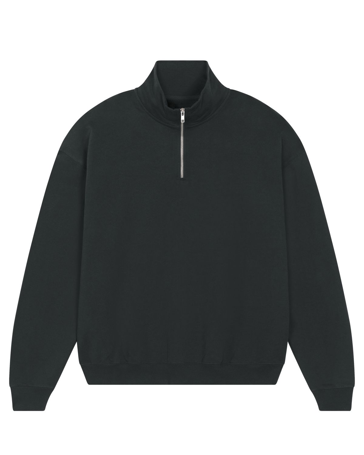 Organic Boxy Quarter Zip Sweatshirt | Bascora
