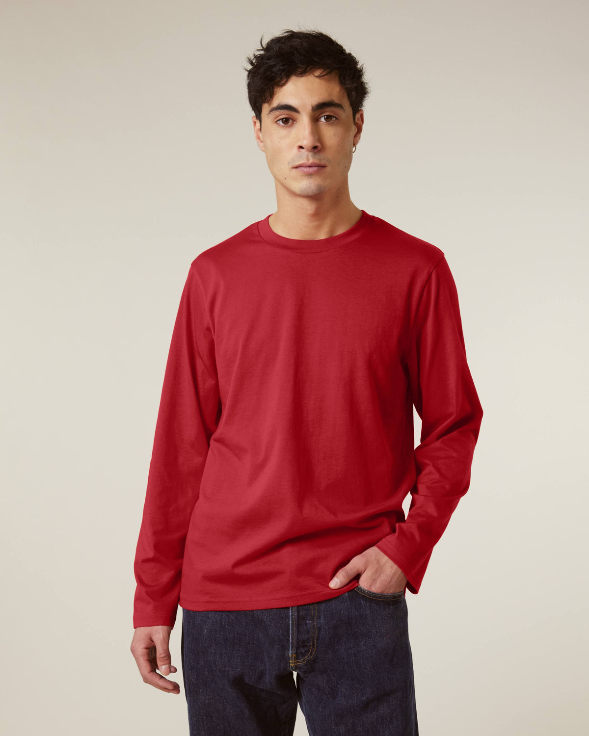 Organic Colours Long Sleeve T-Shirt – Mens - Bascora