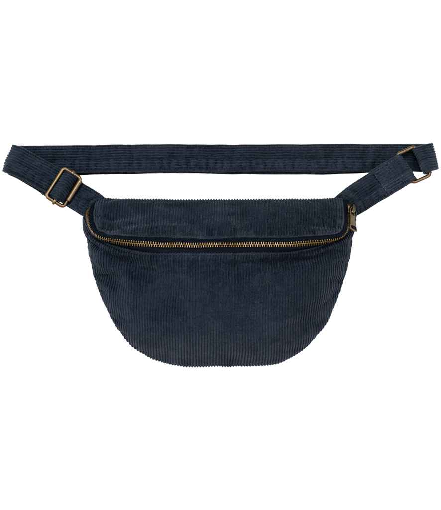 Organic Corduroy Faded Waist Bag - Bascora
