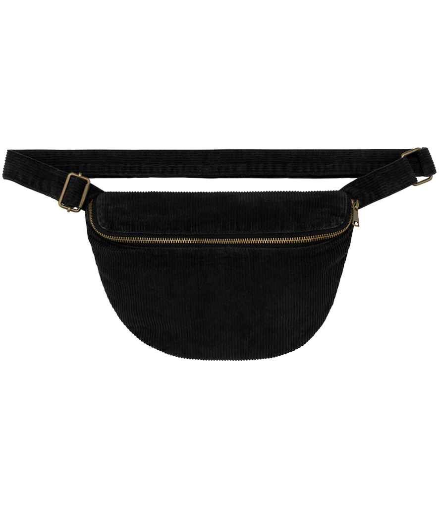 Organic Corduroy Faded Waist Bag - Bascora