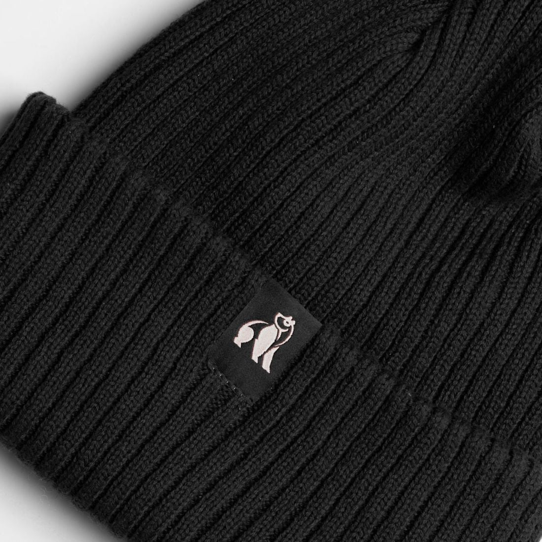 Organic Cotton Beanie – Black - Bascora
