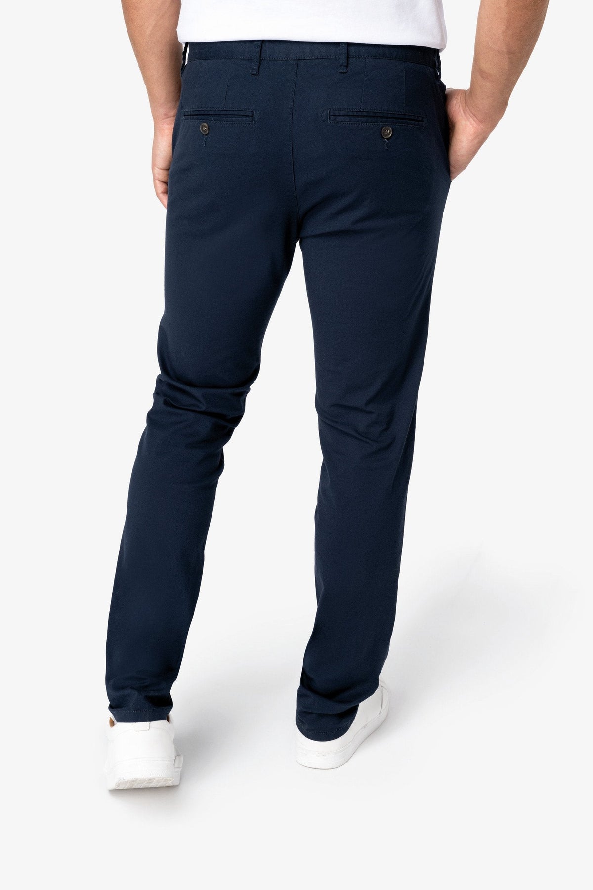Organic Cotton Chino Trousers – Men's - Bascora