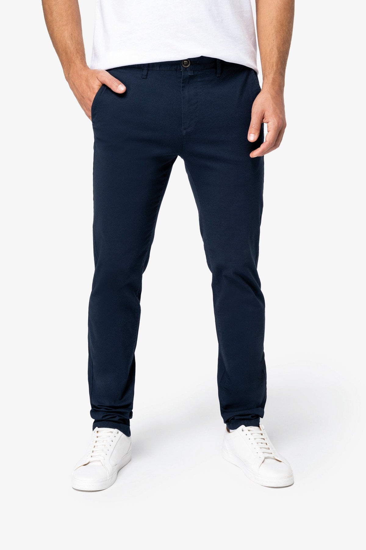 Organic Cotton Chino Trousers – Men's - Bascora