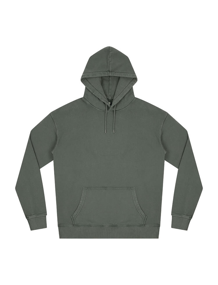 Organic Cotton Faded Hoodie: Unisex - Bascora