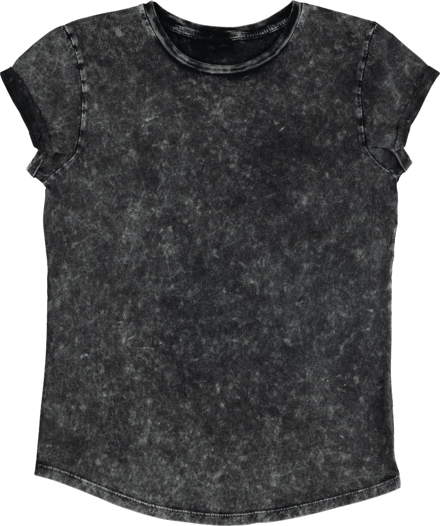 Organic Cotton Rolled Sleeve T-shirt | Bascora