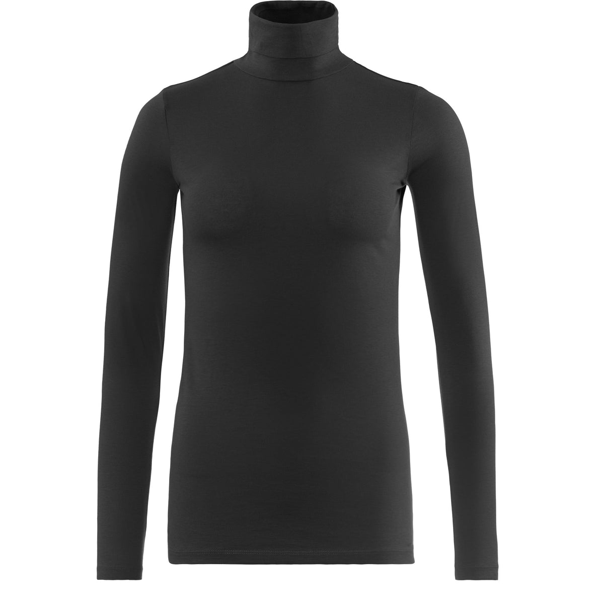 Organic Cotton Turtleneck T-Shirt – Women's - Bascora