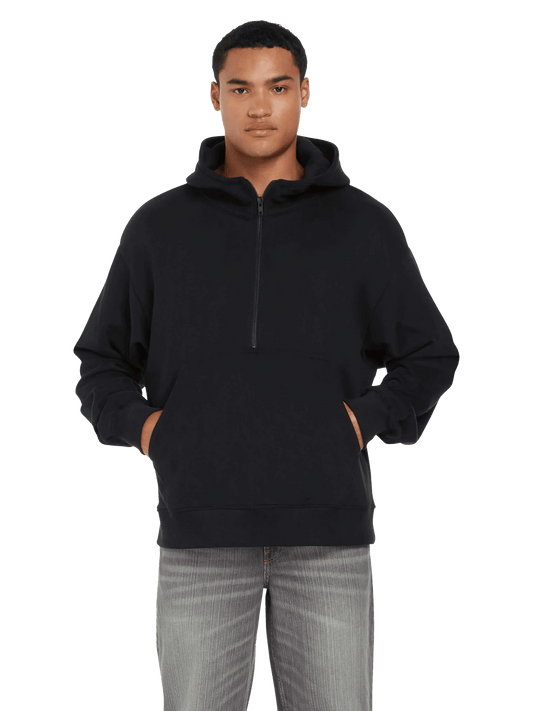 Organic Half Zip Hoodie - Unisex - Bascora