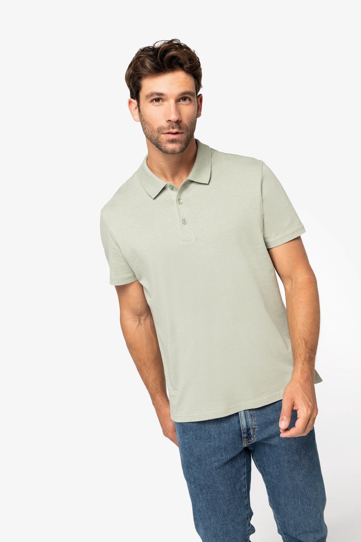 Organic Jersey Polo Shirt – Men's - Bascora