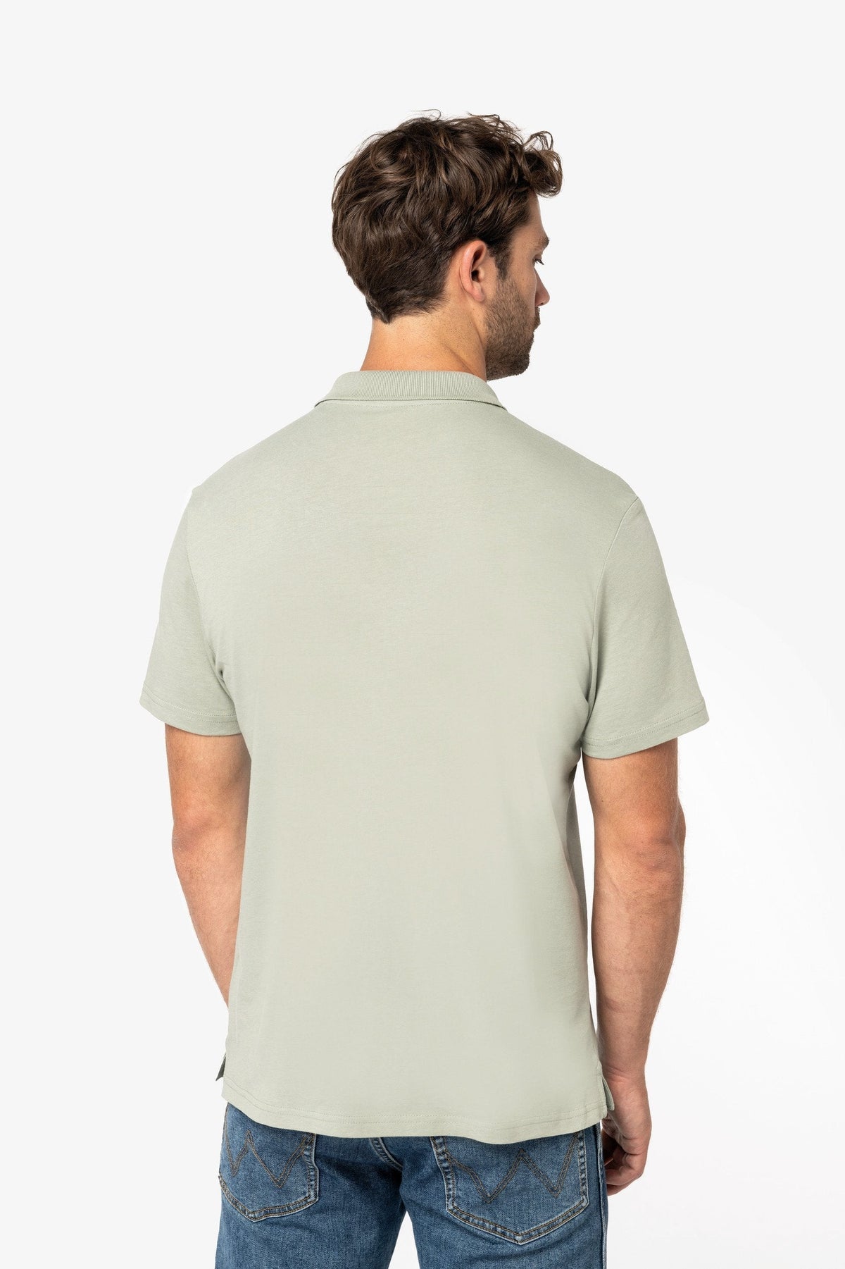 Organic Jersey Polo Shirt – Men's Sustainable Polo | Bascora